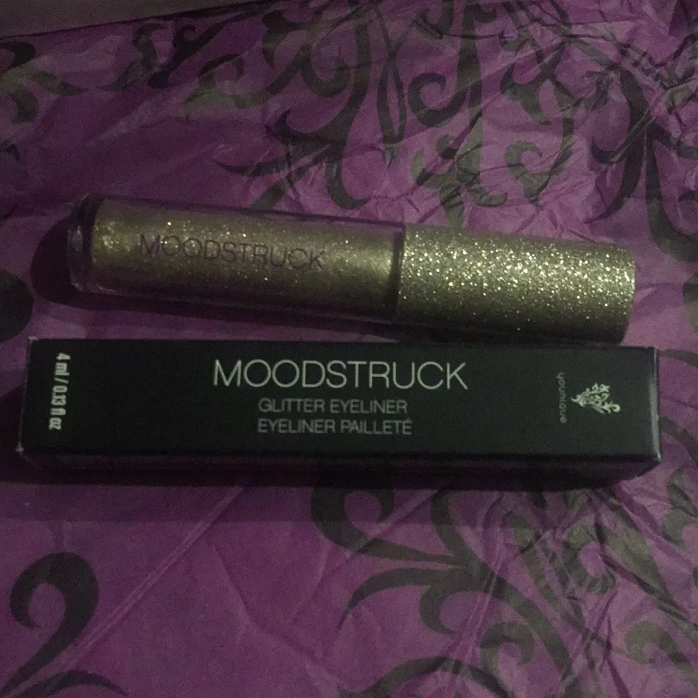 Younique moodstruck dip n draw glitter liquid set of 5 new in box rare vintage